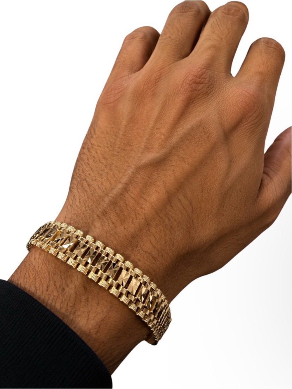 Premium 12mm Presidential Watch-Band Link Bracelet (8")